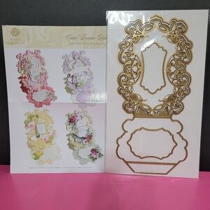 Anna Griffin Easel Frame Card Making Die Set. (0231)